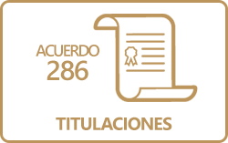 Titulación Acuerdo 286